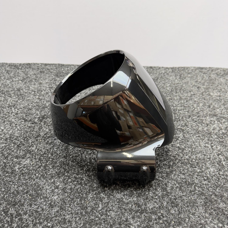 Indian Scout Bobber headlight nacelle - Gloss black